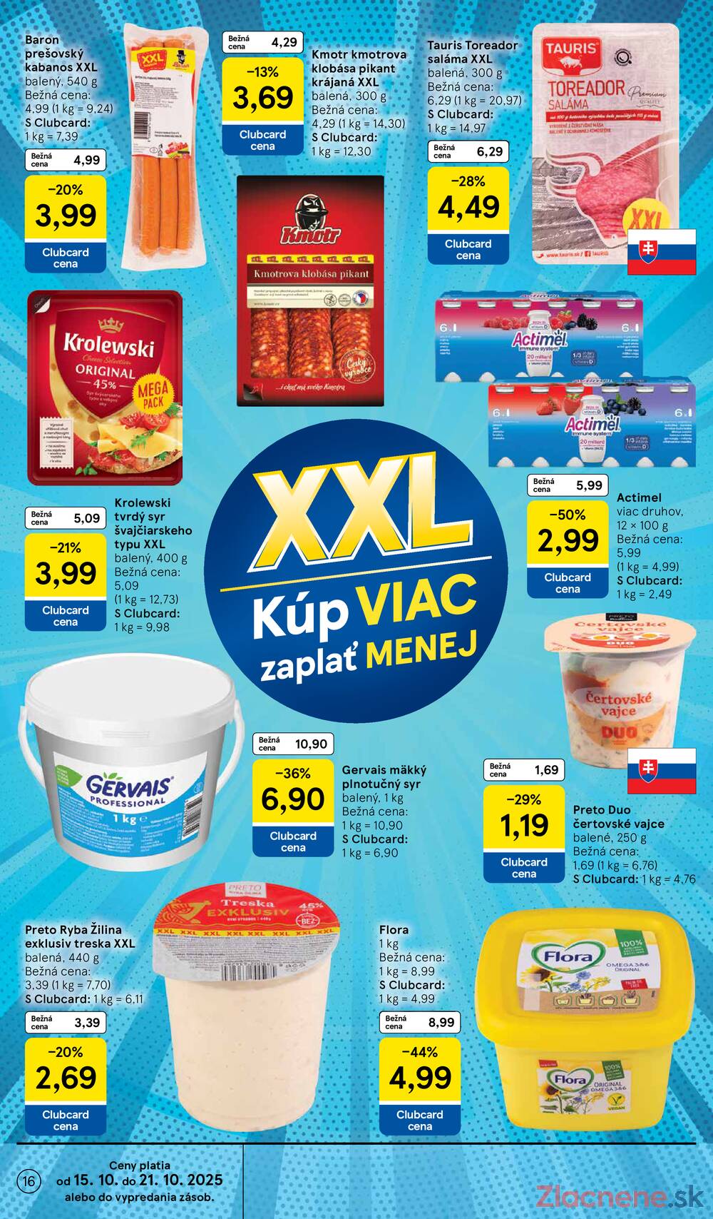 Leták Tesco - Tesco malé hypermarkety od 15.10. do 21.10.2025 - strana 16 Leták Tesco - Tesco malé hypermarkety od 15.10. do 21.10.2025 - strana 16