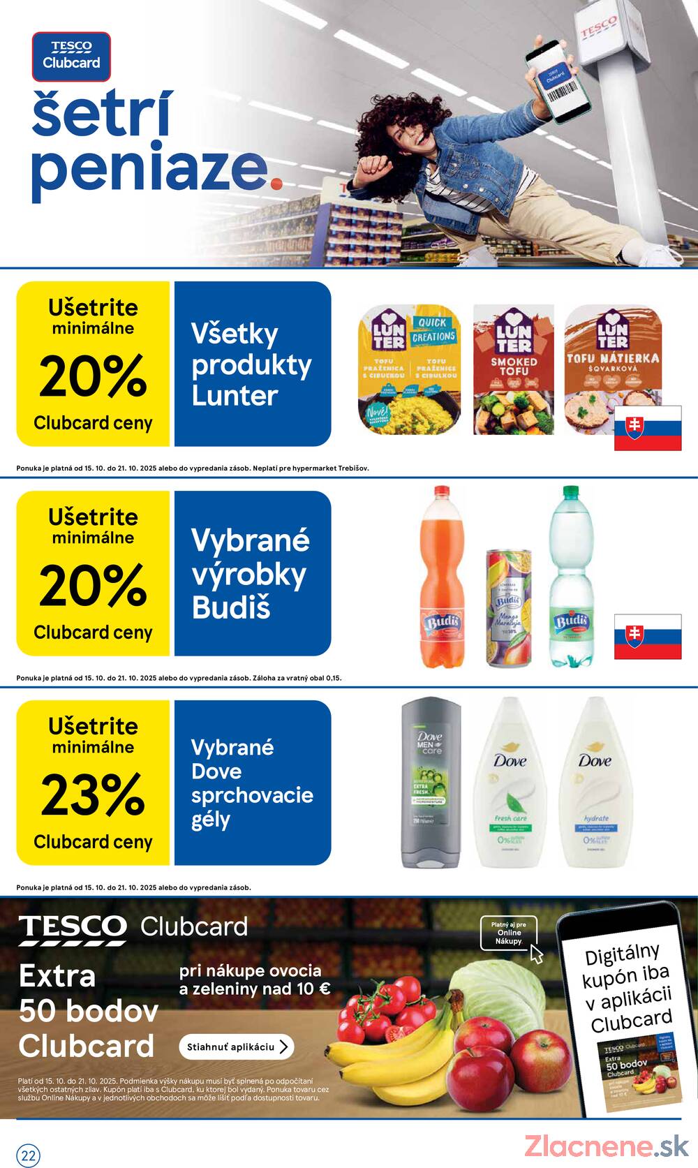 Leták Tesco - Tesco malé hypermarkety od 15.10. do 21.10.2025 - strana 22