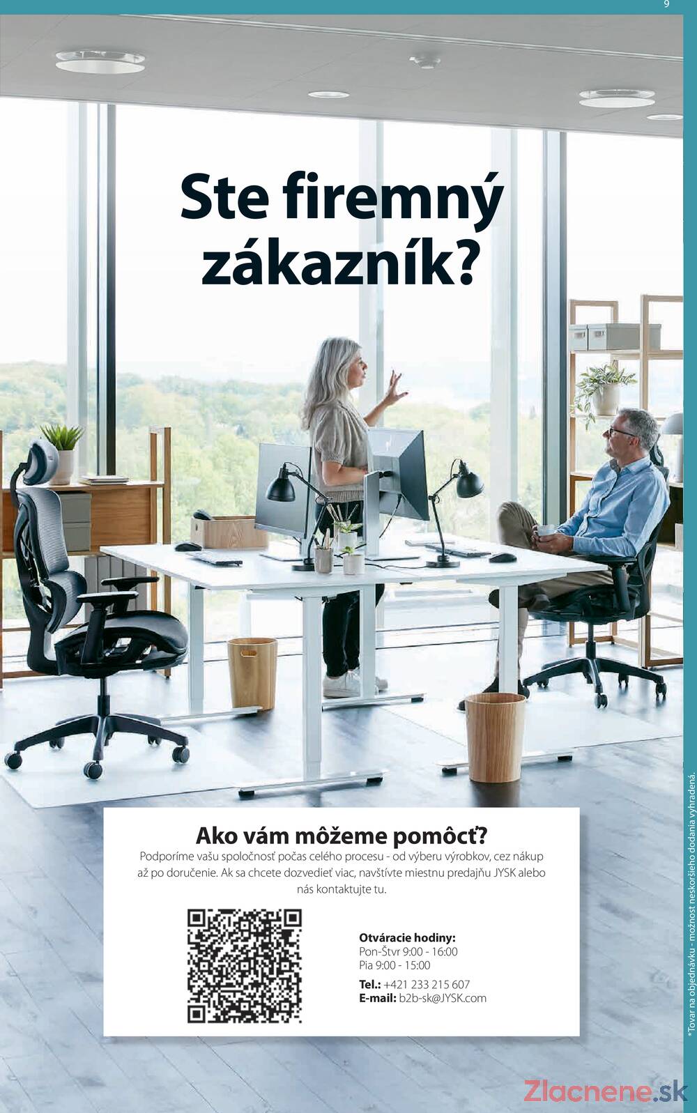 Leták Jysk
		  platný do 23.11.2025 - strana 9