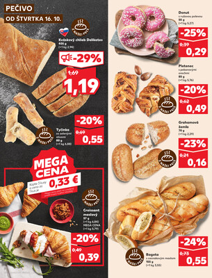 Kaufland 16.10. - 22.10. - Kaufland Tvrdošín