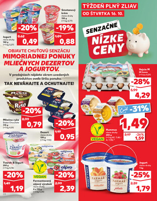 Kaufland 16.10. - 22.10. - Kaufland Tvrdošín