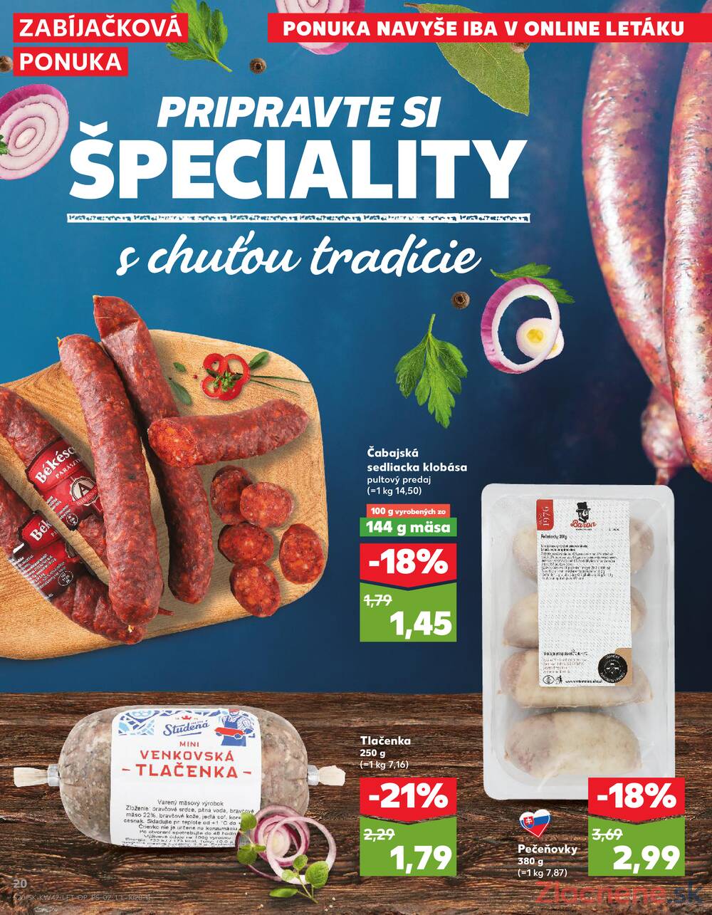 Leták Kaufland - Kaufland 16.10. - 22.10. - Kaufland Detva - strana 20