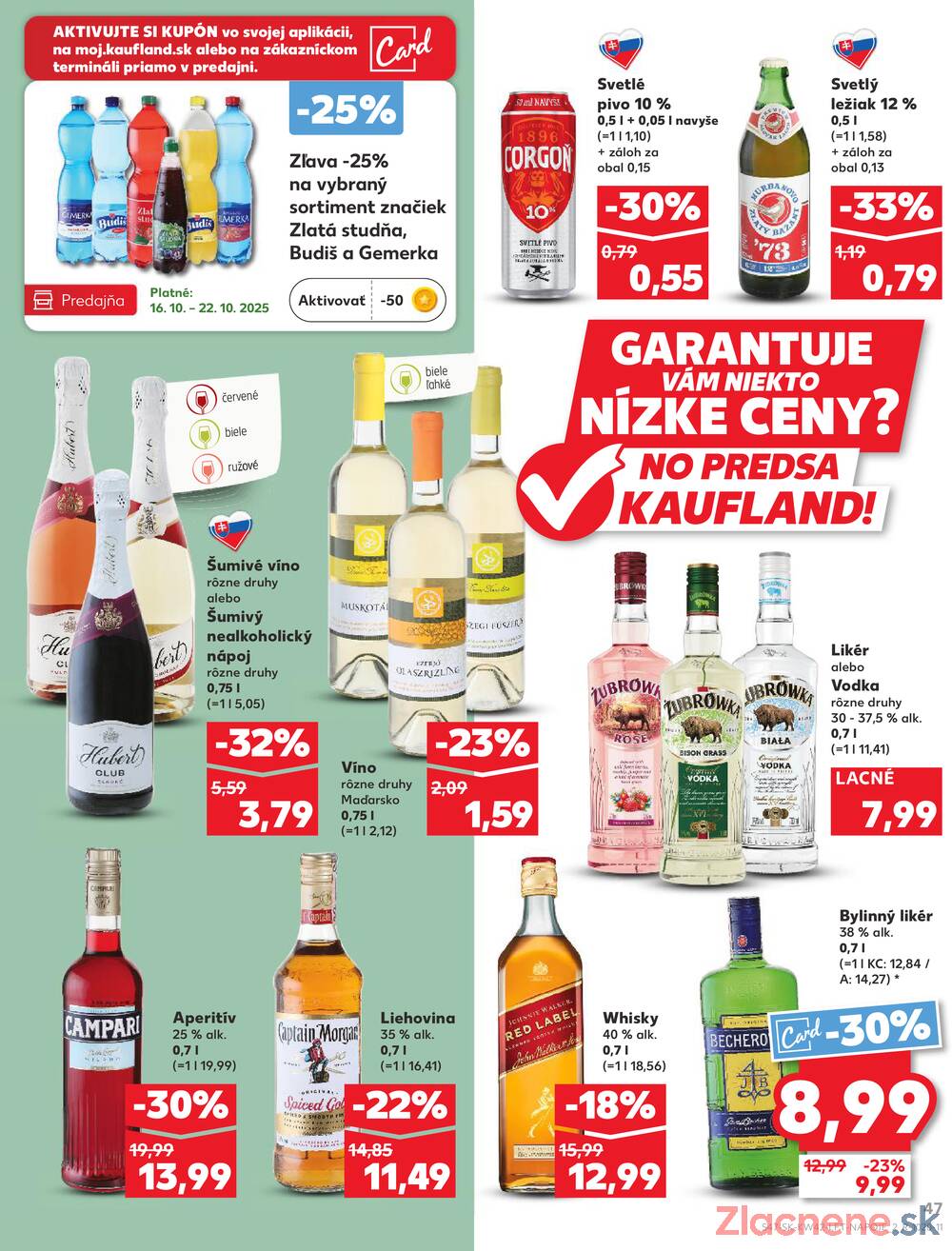 Leták Kaufland - Kaufland 16.10. - 22.10. - Kaufland Detva - strana 47