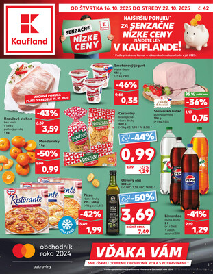 Leták Kaufland 16.10. - 22.10. - Kaufland Detva
