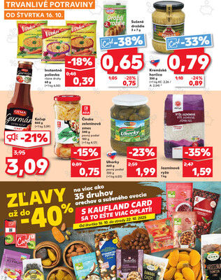 Kaufland 16.10. - 22.10. - Kaufland Detva
