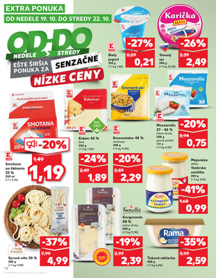 Kaufland 16.10. - 22.10. - Kaufland Detva