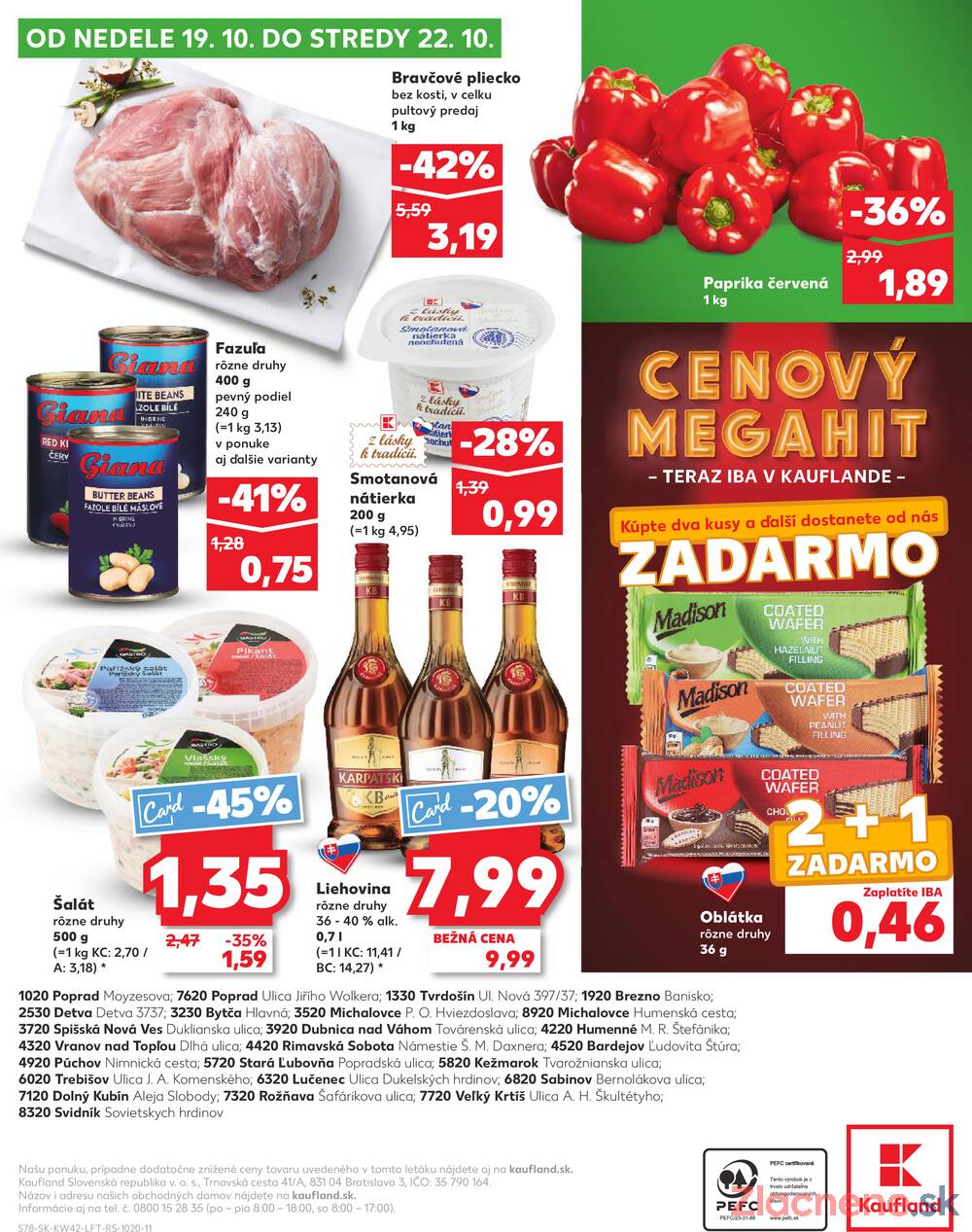 Leták Kaufland - Kaufland 16.10. - 22.10. - Kaufland Bytča - strana 78 Leták Kaufland - Kaufland 16.10. - 22.10. - Kaufland Bytča - strana 78