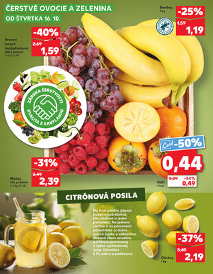 Kaufland 16.10. - 22.10. - Kaufland Nové Mesto nad Váhom
