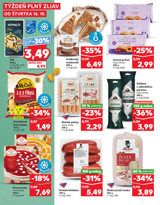 Kaufland 16.10. - 22.10. - Kaufland Topoľčany