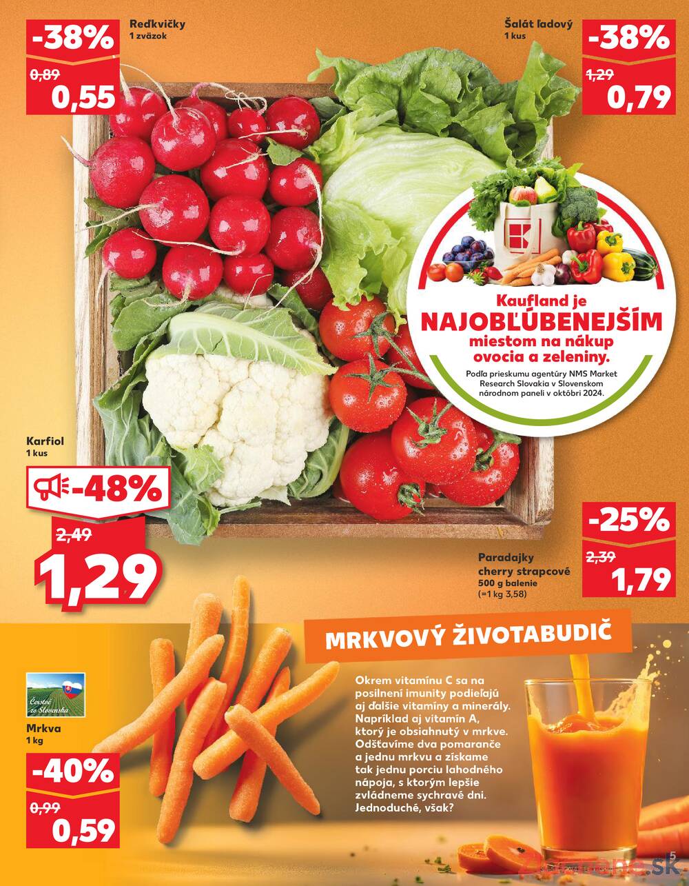 Leták Kaufland - Kaufland 16.10. - 22.10. - Kaufland Bratislava - Podunajské Biskupice - strana 5