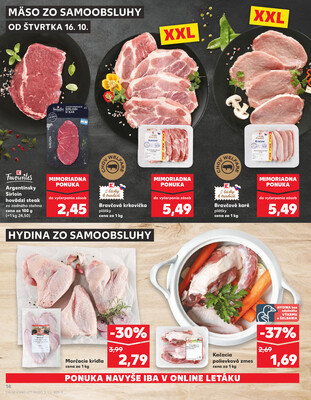 Kaufland 16.10. - 22.10. - Kaufland Bratislava - Podunajské Biskupice