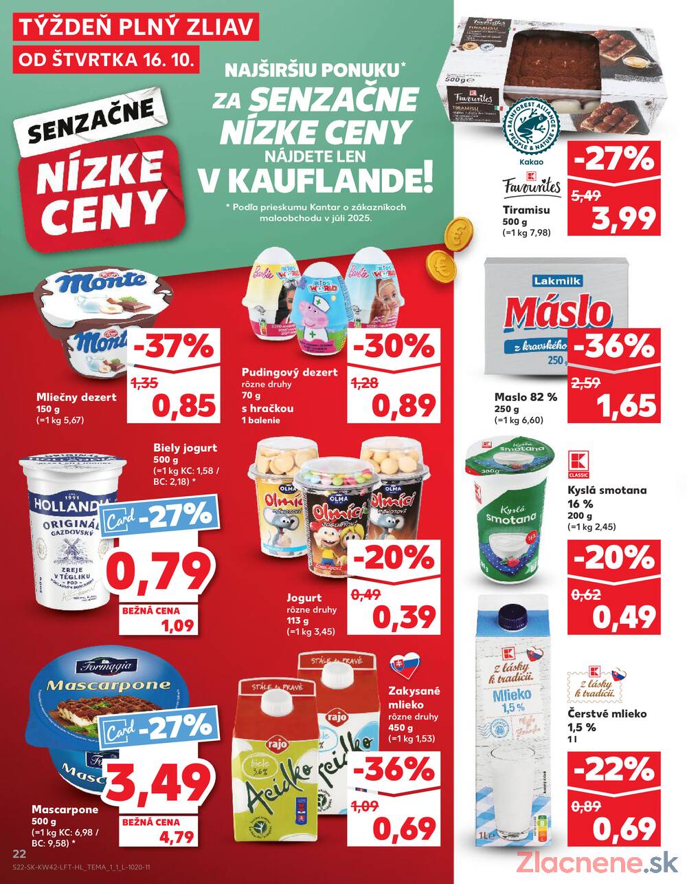 Leták Kaufland - Kaufland 16.10. - 22.10. - Bratislava-Patrónka - strana 22