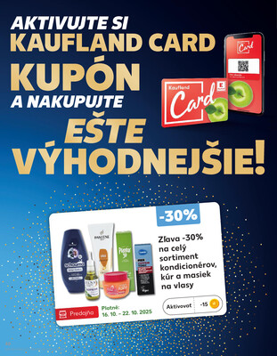 Kaufland 16.10. - 22.10. - Bratislava-Patrónka