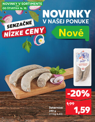 Kaufland 16.10. - 22.10. - Bratislava-Patrónka