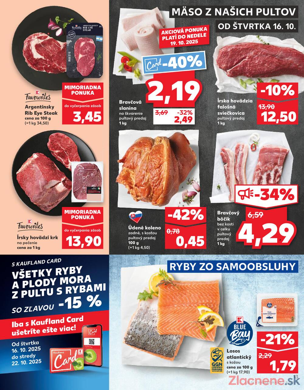 Leták Kaufland - Kaufland 16.10. - 22.10. - Kaufland Prešov - Sekčov  - strana 13