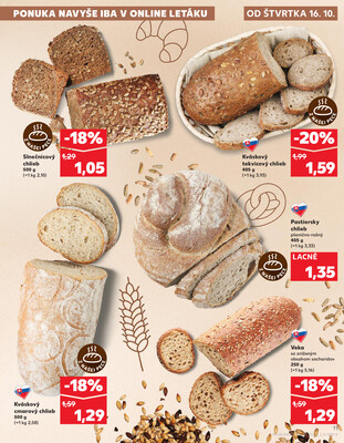 Kaufland 16.10. - 22.10. - Kaufland Šamorín-Mliečno - Krajinská cesta