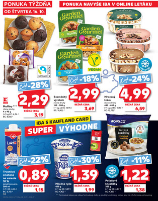 Kaufland 16.10. - 22.10. - Kaufland Poprad - Moyzesova