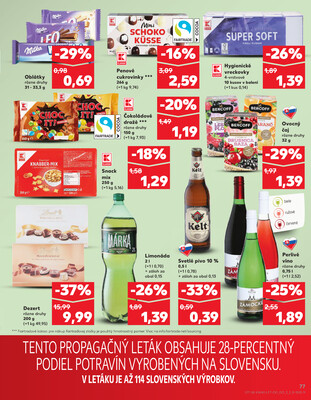 Kaufland 16.10. - 22.10. - Kaufland Poprad - Moyzesova