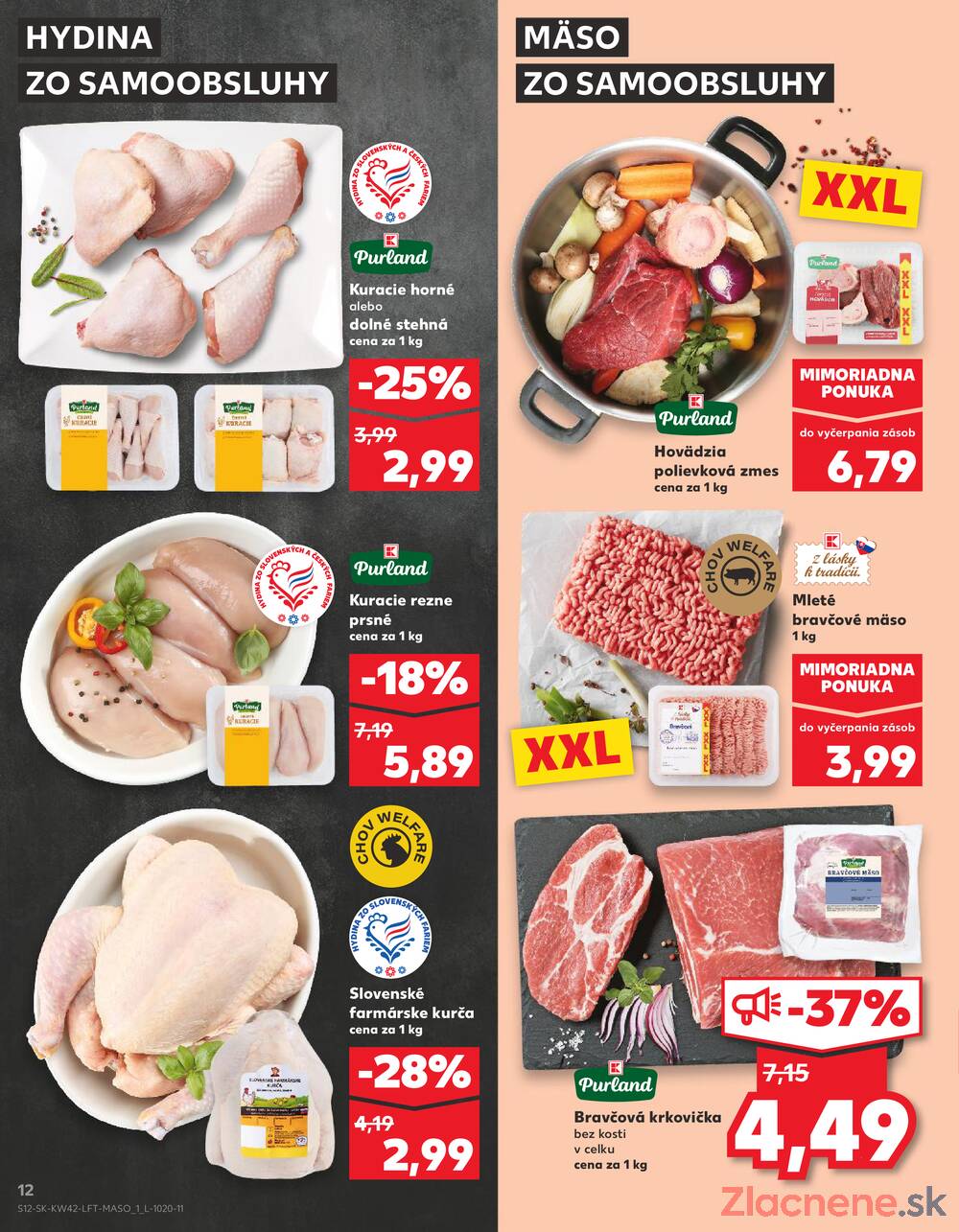 Leták Kaufland - Kaufland 16.10. - 22.10. - Kaufland Skalica - Mallého - strana 12