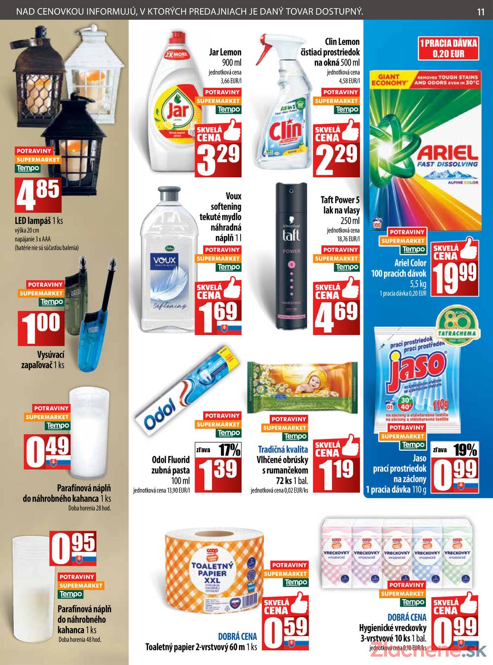 Leták COOP Jednota Slovensko
		  platný do 22.10.2025 - strana 11