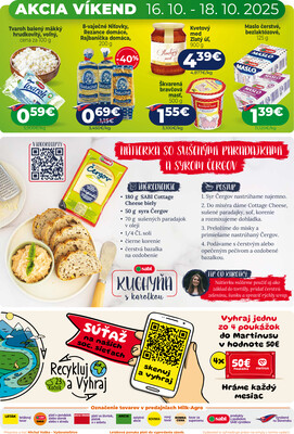 Leták MILK - AGRO
		  platný do 28.10.2025 - strana 2