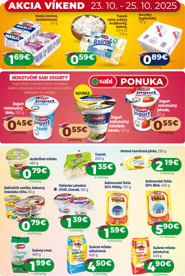 Leták MILK - AGRO
		  platný do 28.10.2025 - strana 3