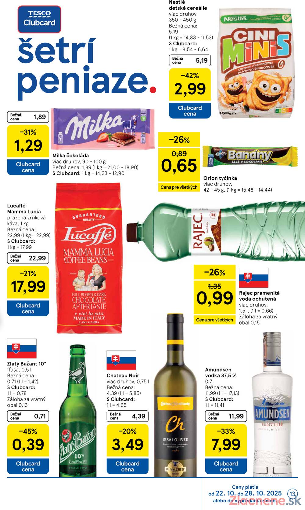 Leták Tesco
		  platný do 28.10.2025 - strana 13