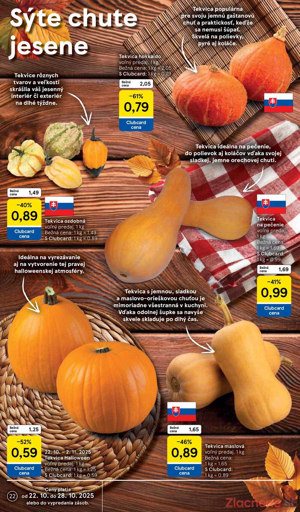 Leták Tesco
		  platný do 28.10.2025 - strana 22
