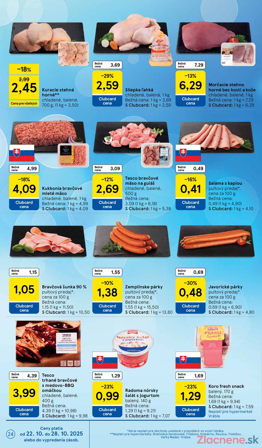 Leták Tesco - Tesco malé hypermarkety od 22.10. do 28.10.2025 - strana 24 Leták Tesco - Tesco malé hypermarkety od 22.10. do 28.10.2025 - strana 24