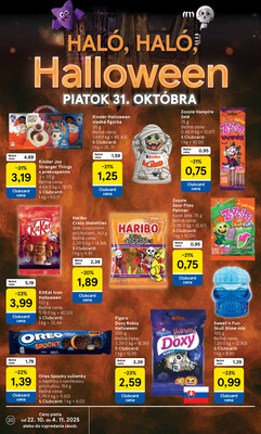 Tesco malé hypermarkety od 22.10. do 28.10.2025