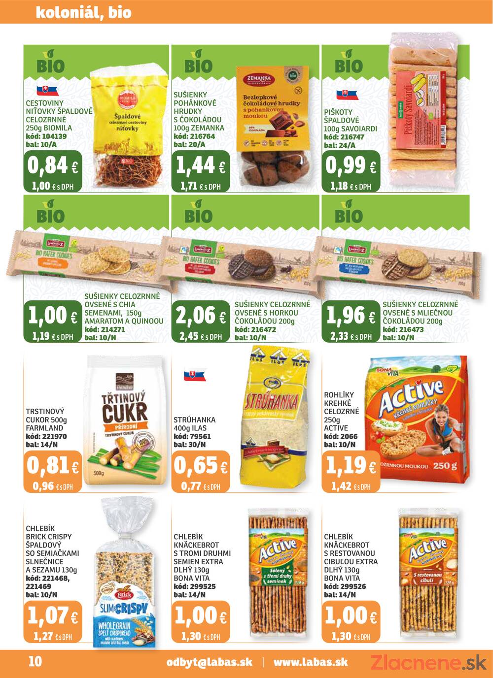 Leták Labaš - Labaš magazín do 30.10. - strana 10