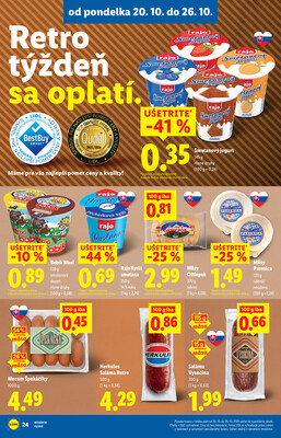 Leták Lidl
		  platný do 26.10.2025 - strana 36