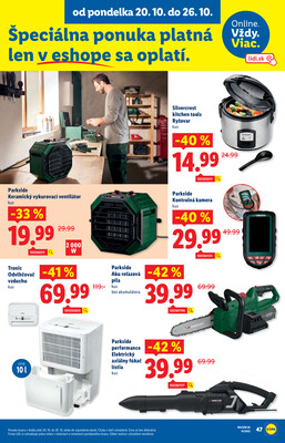 Leták Lidl
		  platný do 26.10.2025 - strana 63