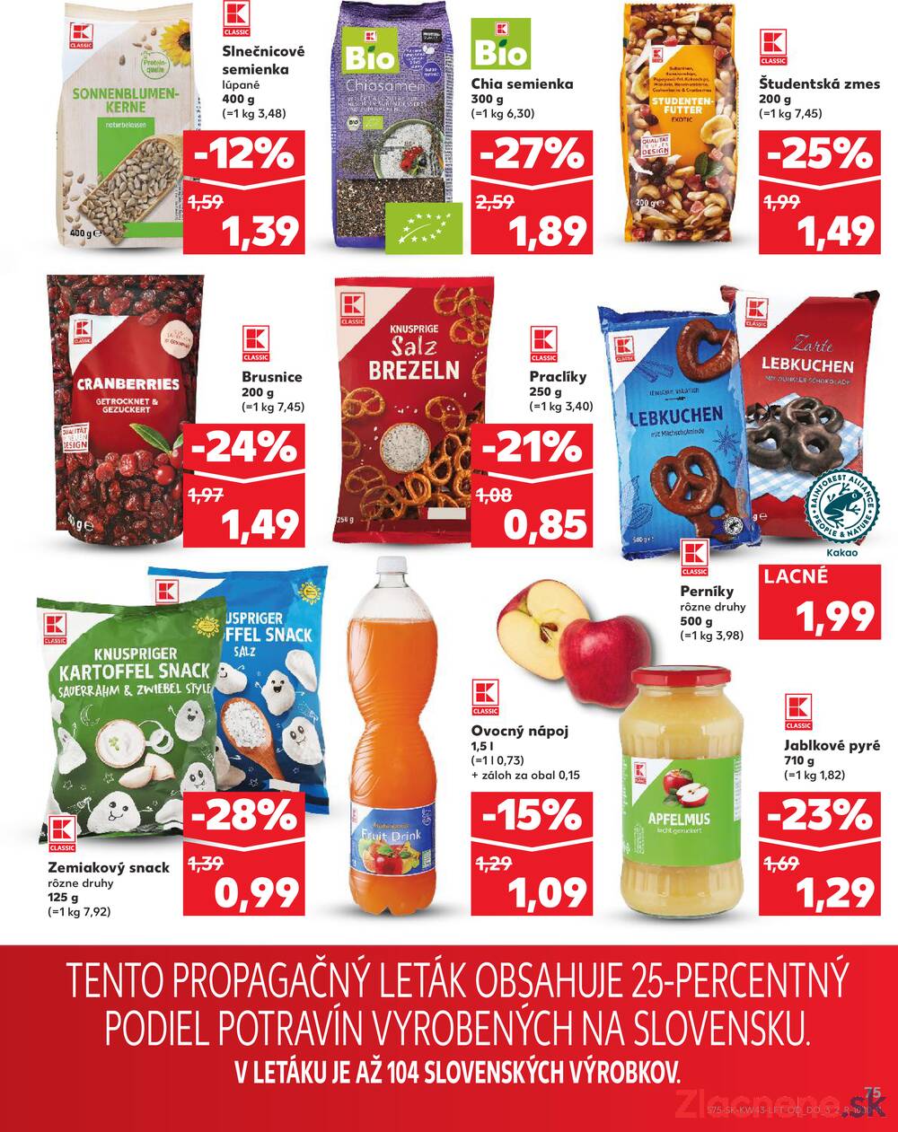 Leták Kaufland - Kaufland 23.10. - 29.10. - Kaufland Detva - strana 75