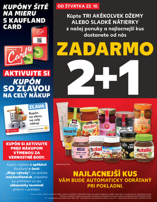 Kaufland 23.10. - 29.10. - Kaufland Detva