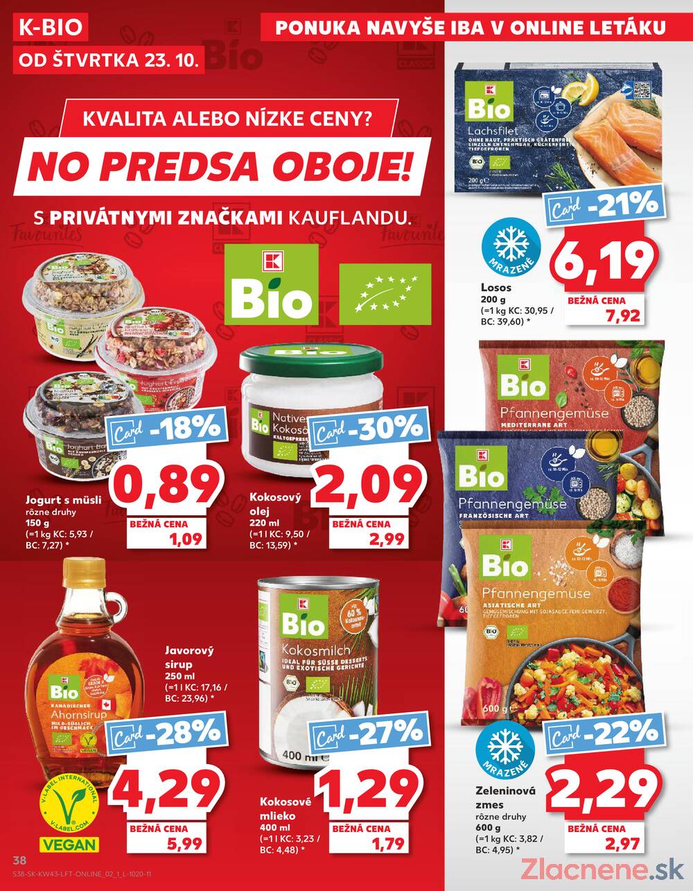 Leták Kaufland - Kaufland 23.10. - 29.10. - Kaufland Púchov - strana 38
