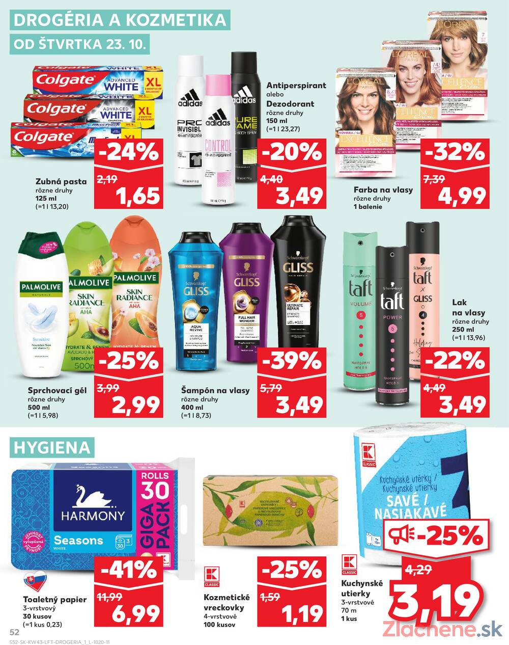 Leták Kaufland - Kaufland 23.10. - 29.10. - Kaufland Púchov - strana 52