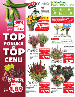 Kaufland 23.10. - 29.10. - Kaufland Púchov