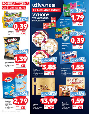 Kaufland 23.10. - 29.10. - Kaufland Púchov