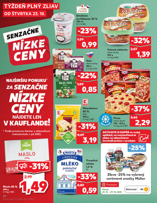 Kaufland 23.10. - 29.10. - Kaufland Púchov