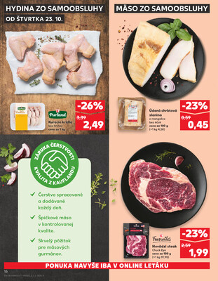 Kaufland 23.10. - 29.10. - Kaufland Kežmarok