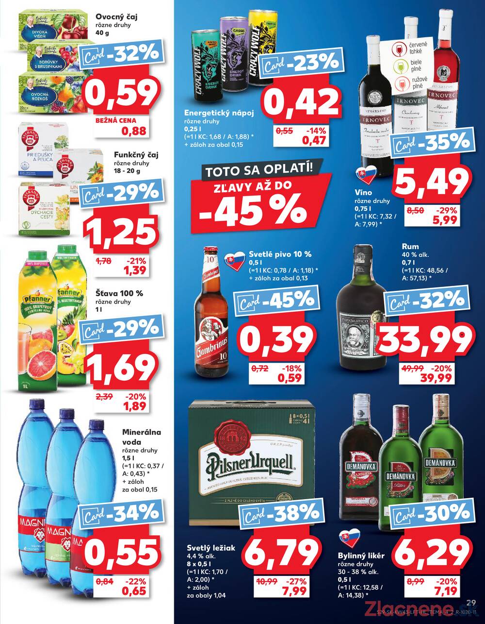 Leták Kaufland - Kaufland 23.10. - 29.10. - Kaufland Rožňava - strana 29