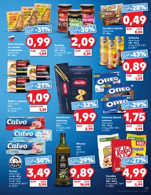 Kaufland 23.10. - 29.10. - Kaufland Poprad - Jiřího Wolkera