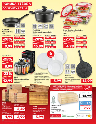 Kaufland 23.10. - 29.10. - Kaufland Poprad - Jiřího Wolkera