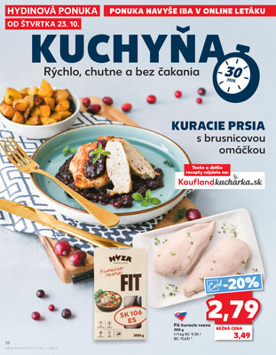 Kaufland 23.10. - 29.10. - Kaufland Michalovce (Humenská cesta)