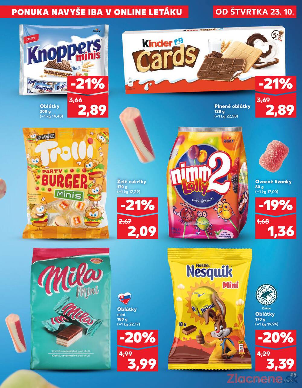 Leták Kaufland - Kaufland 23.10. - 29.10. - Kaufland Trnava - Nová ul. - strana 45 Leták Kaufland - Kaufland 23.10. - 29.10. - Kaufland Trnava - Nová ul. - strana 45