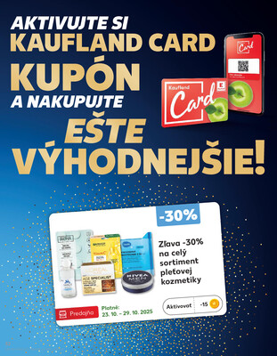 Kaufland 23.10. - 29.10. - Kaufland Liptovský Mikuláš