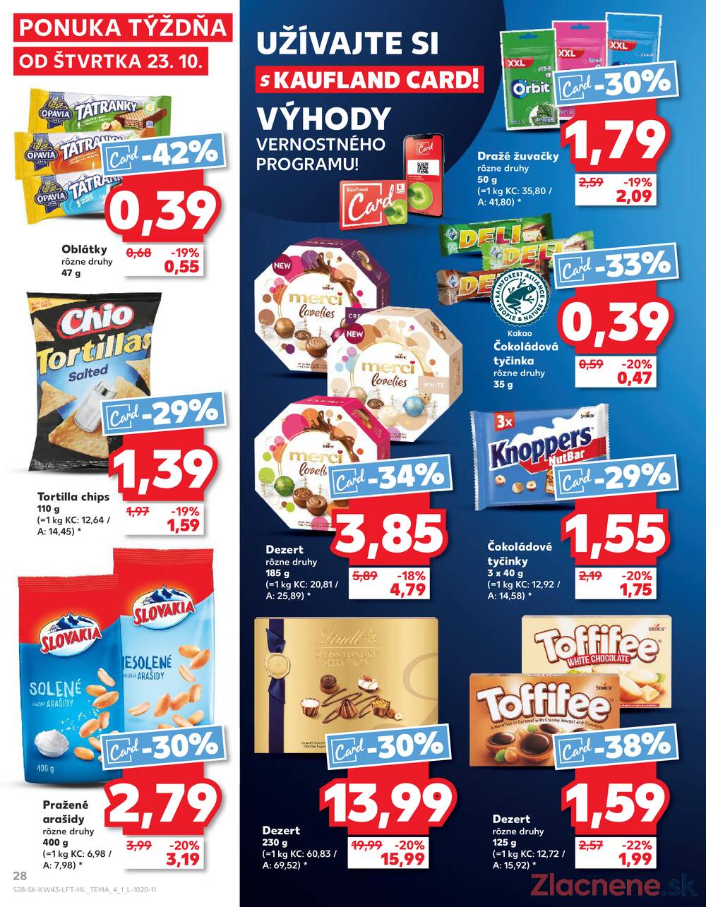 Leták Kaufland - Kaufland 23.10. - 29.10. - Kaufland Senica - strana 28