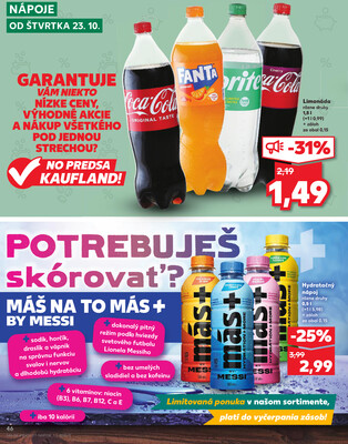 Kaufland 23.10. - 29.10. - Kaufland Senica