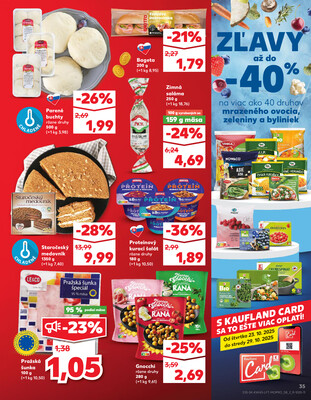 Kaufland 23.10. - 29.10. - Kaufland (Kasárenská, Šamorín)